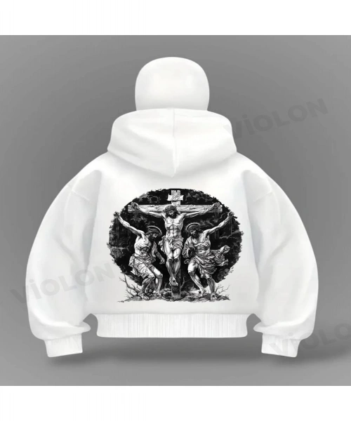 Messiah Detail Full Mask Oversize Hırka