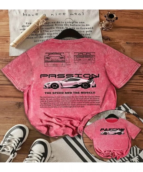 Passion Baskılı Yıkamalı Vintage Unisex Oversize T-Shirt