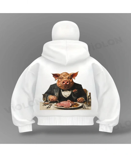 Prof PIG Detail Full Mask Oversize Hırka