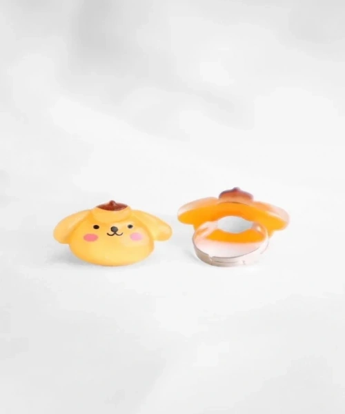 Sarı Sanrio Purin Yüzük