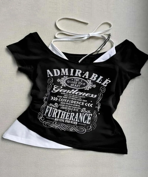 Siyah Admirable Madonna Yaka Ek Askılı Kısa Kollu Full Body Crop