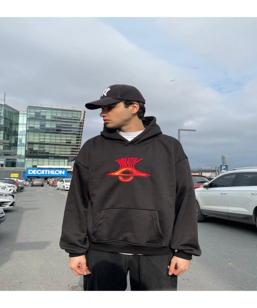siyah sweatshirt Wrath BASKILI Hoodie