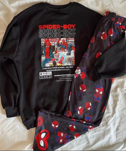 Spider Boy Alt Üst Takım