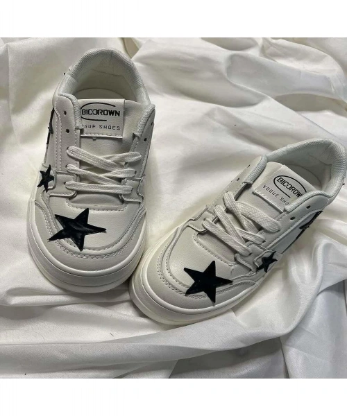 Star Detail Yıldız Desenli Unisex Ayakkabı