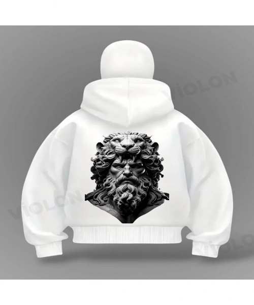 Zeus Detail Full Mask Oversize Hırka