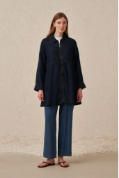 ALLDAY Tensel Denim Ceket K.MAVİ