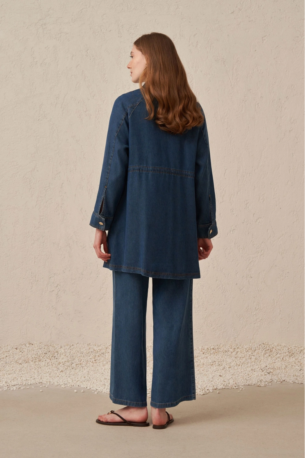 ALLDAY Tensel Denim Ceket A.MAVİ