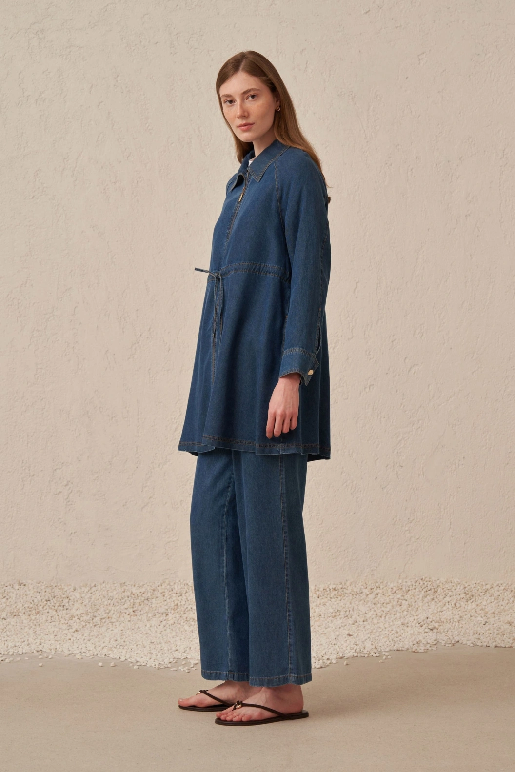 ALLDAY Tensel Denim Ceket A.MAVİ