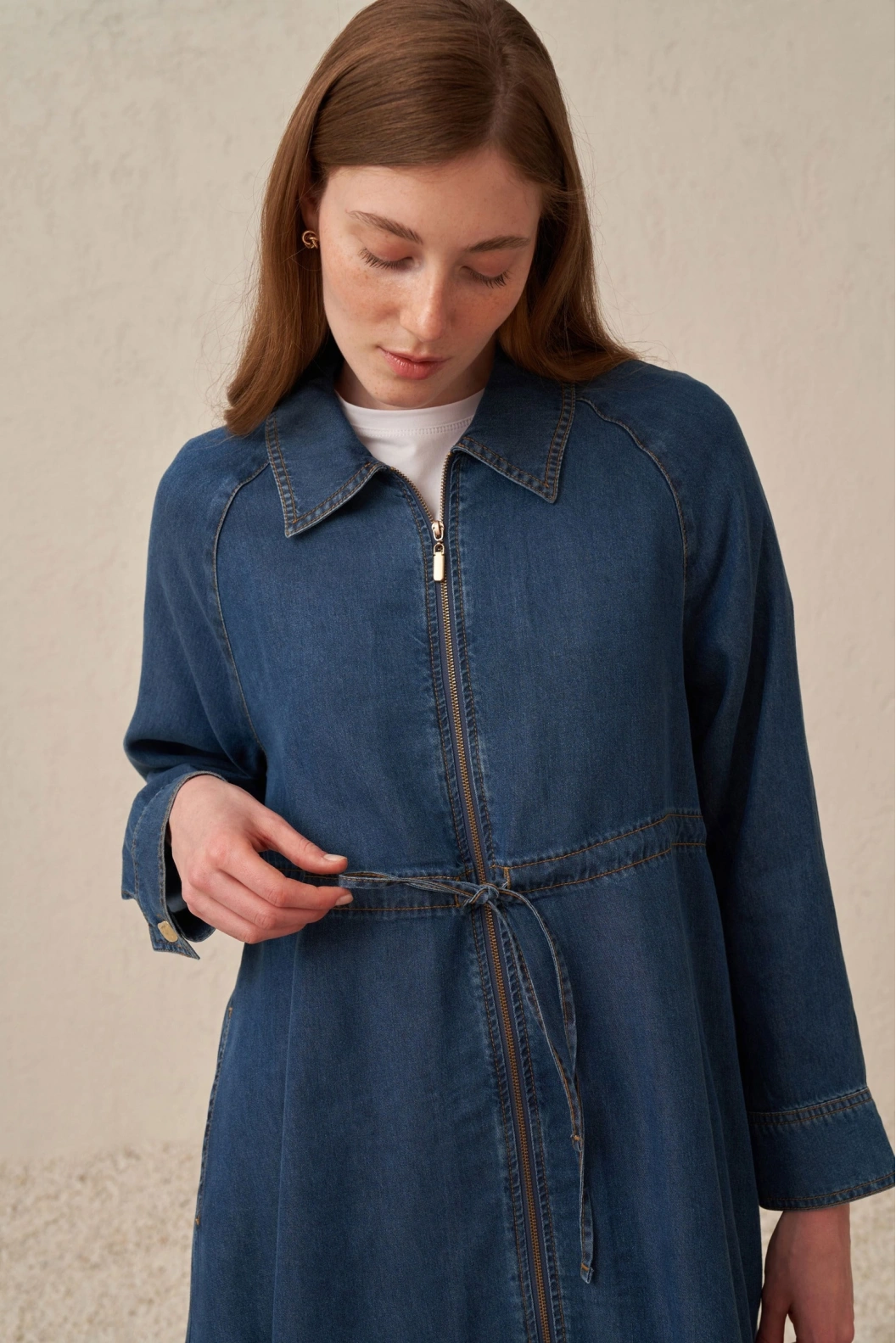 ALLDAY Tensel Denim Ceket A.MAVİ