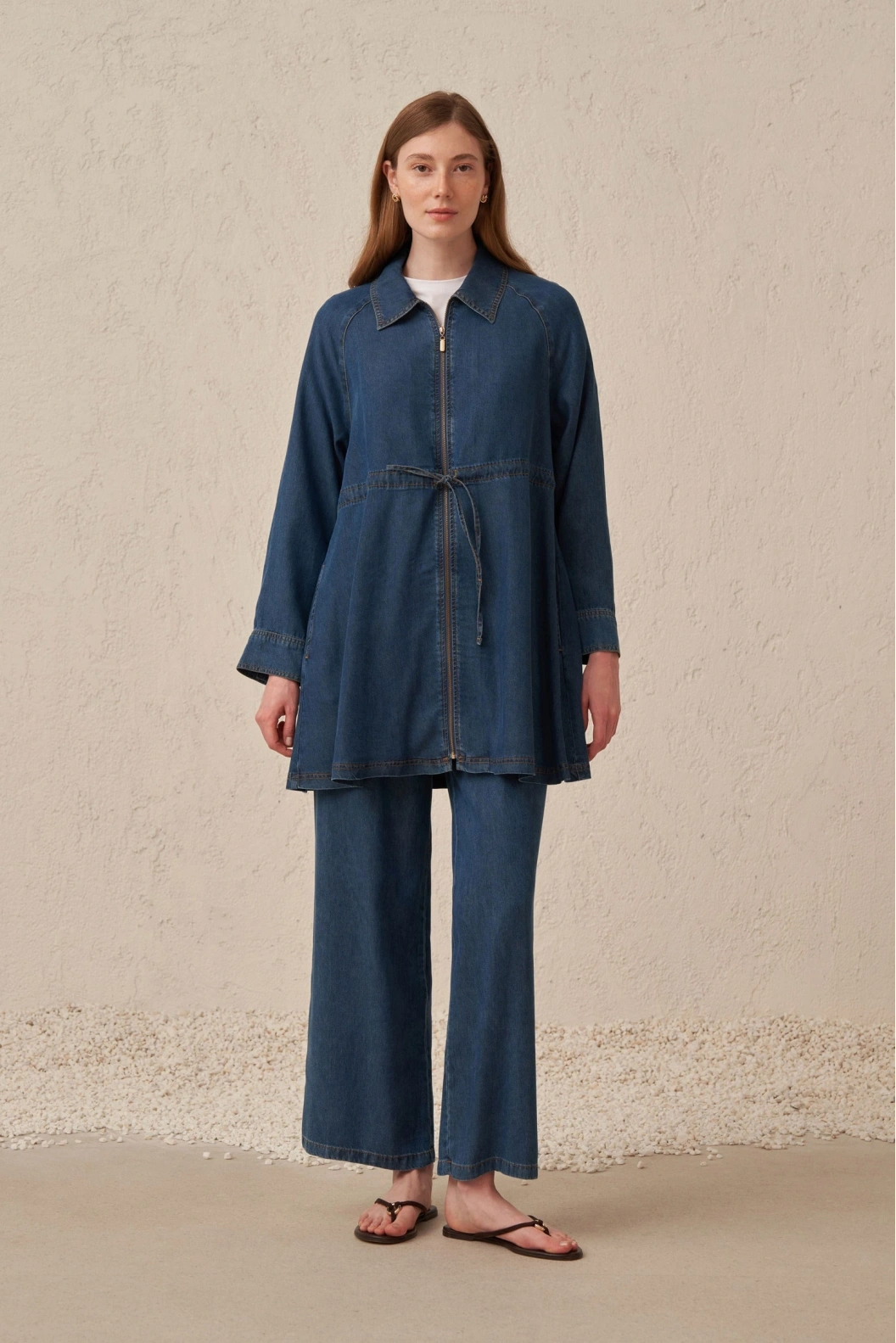 ALLDAY Tensel Denim Ceket A.MAVİ