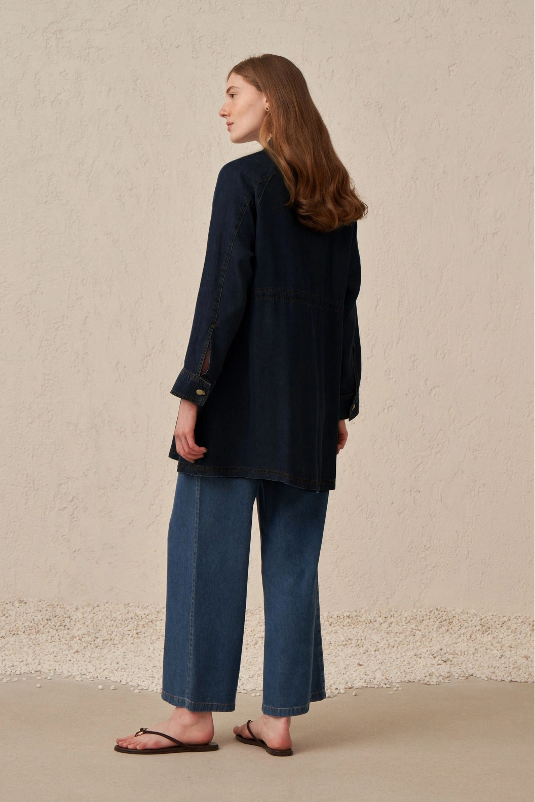 ALLDAY Tensel Denim Ceket K.MAVİ