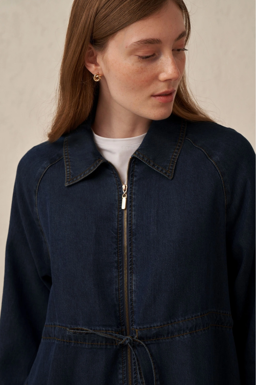 ALLDAY Tensel Denim Ceket K.MAVİ