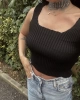 Jenn Crop- Siyah