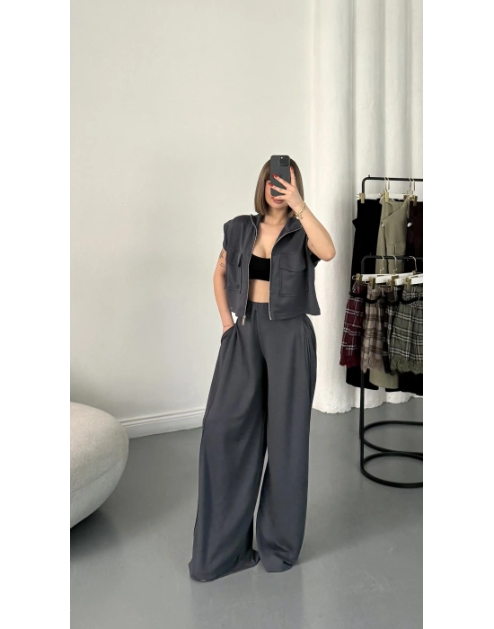 Isabel Yeleli Eşofman Takım - Antrasit