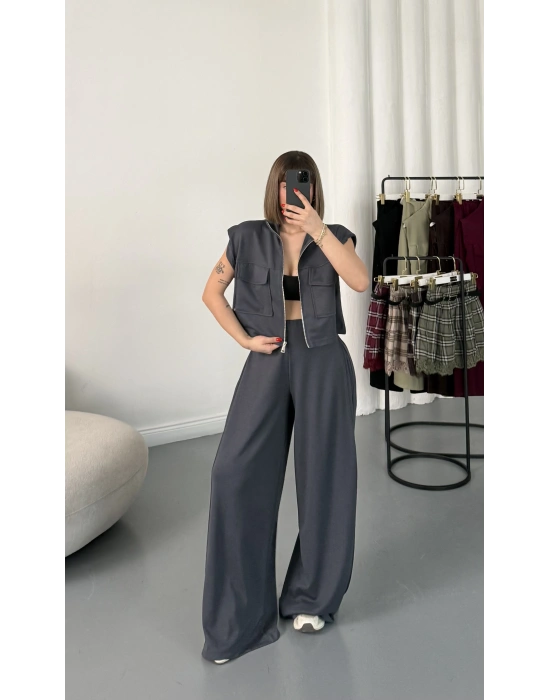 Isabel Yeleli Eşofman Takım - Antrasit