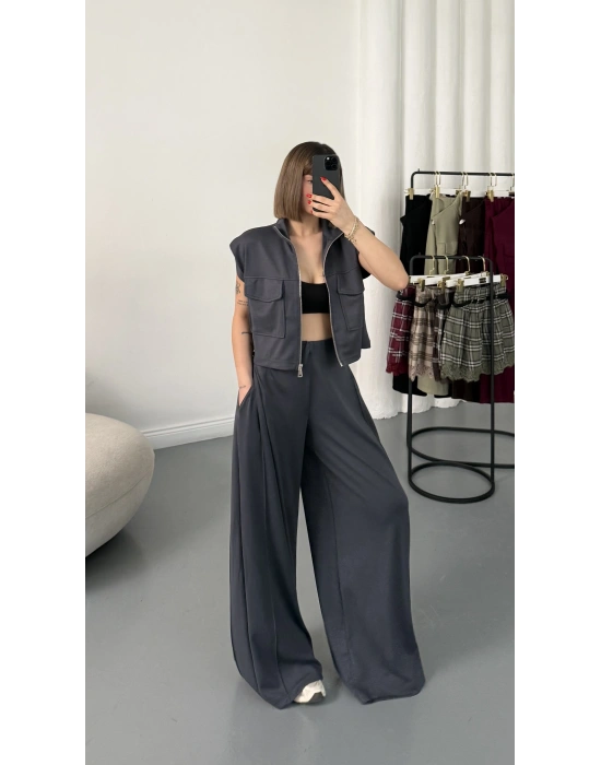 Isabel Yeleli Eşofman Takım - Antrasit