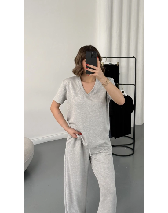 Sion V yaka Takım - Gri