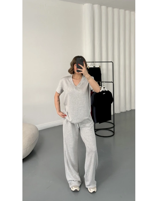 Sion V yaka Takım - Gri