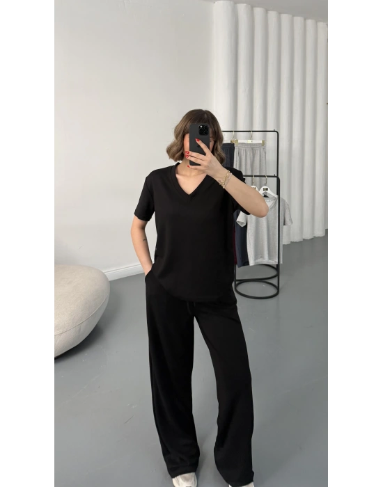 Sion V yaka Takım - Siyah