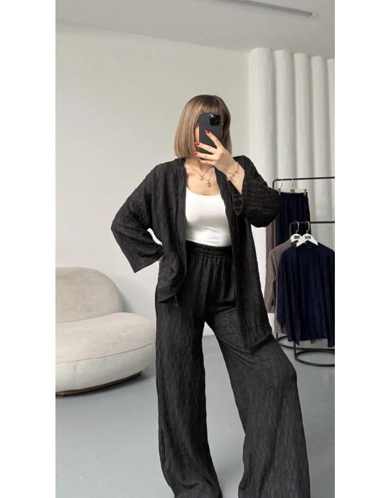 Adel Kimono Takım - Siyah