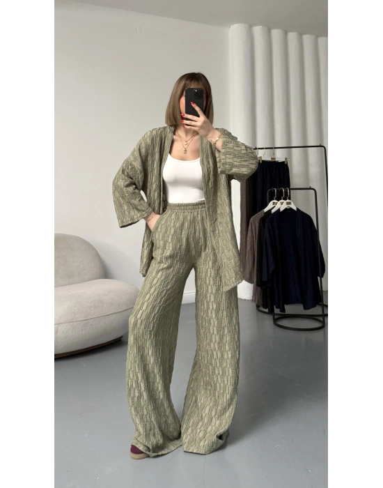 Adel Kimono Takım - Haki