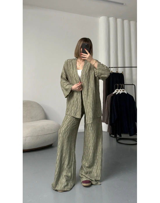 Adel Kimono Takım - Haki