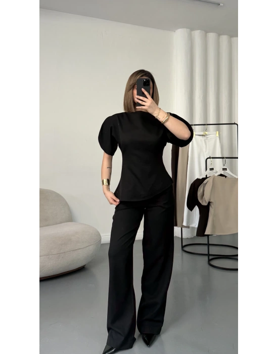 Melissa Karpuz Kol Takım - Siyah