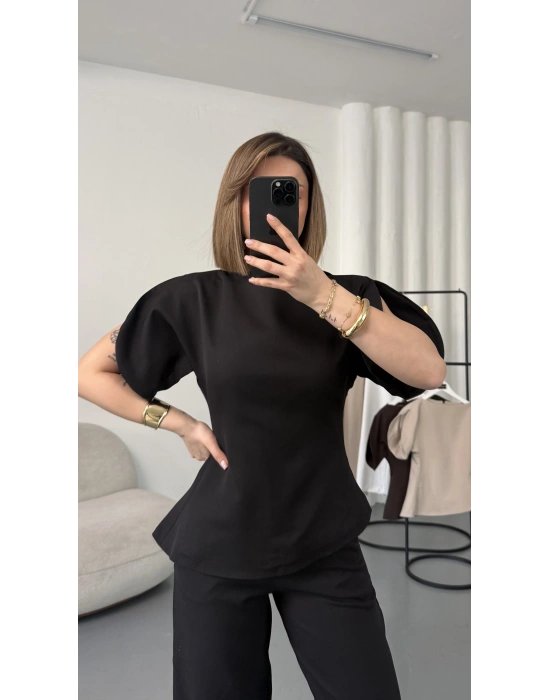 Melissa Karpuz Kol Takım - Siyah