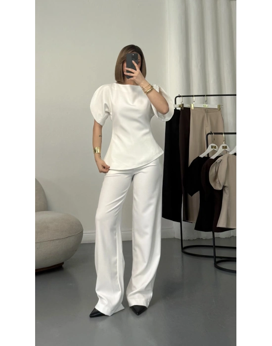 Melissa Karpuz Kol Takım - Beyaz