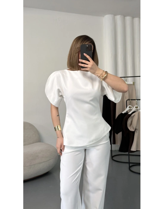 Melissa Karpuz Kol Takım - Beyaz