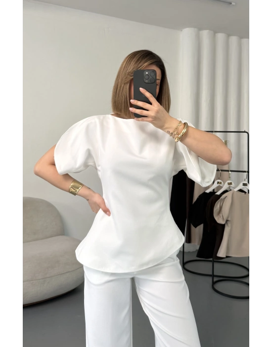 Melissa Karpuz Kol Takım - Beyaz