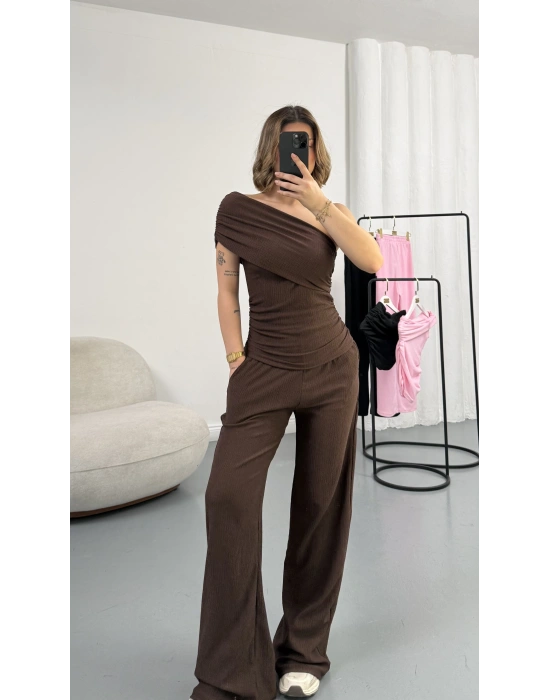 Hailey Madonna Takım - Kahve