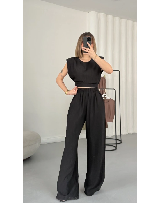 Senna Vatkalı Takım - Siyah