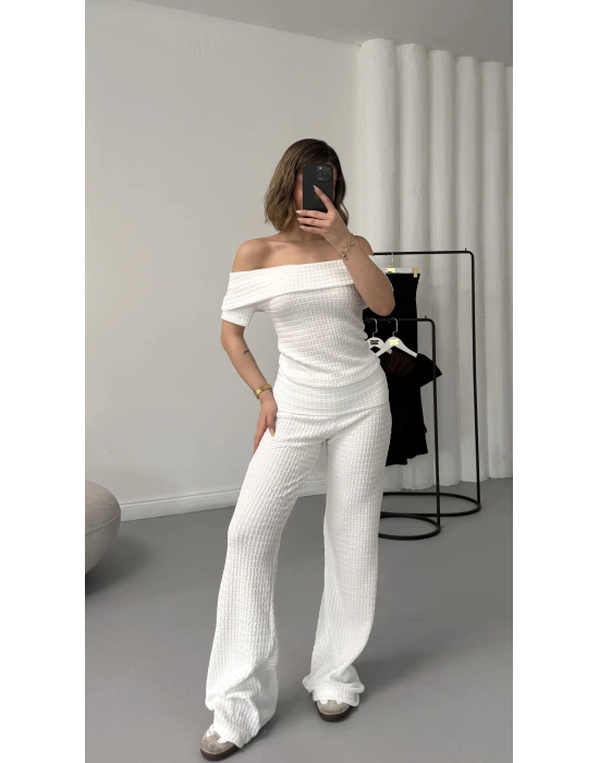 Ariel Madonna Takım - Beyaz