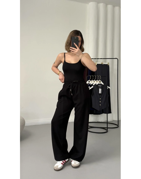 Bella Salaş Pantolon - Siyah