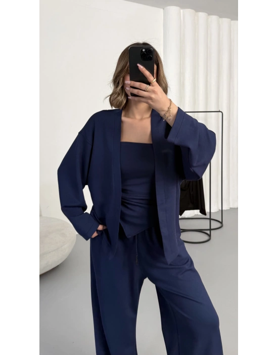 Sue Üçlü Takım - Lacivert