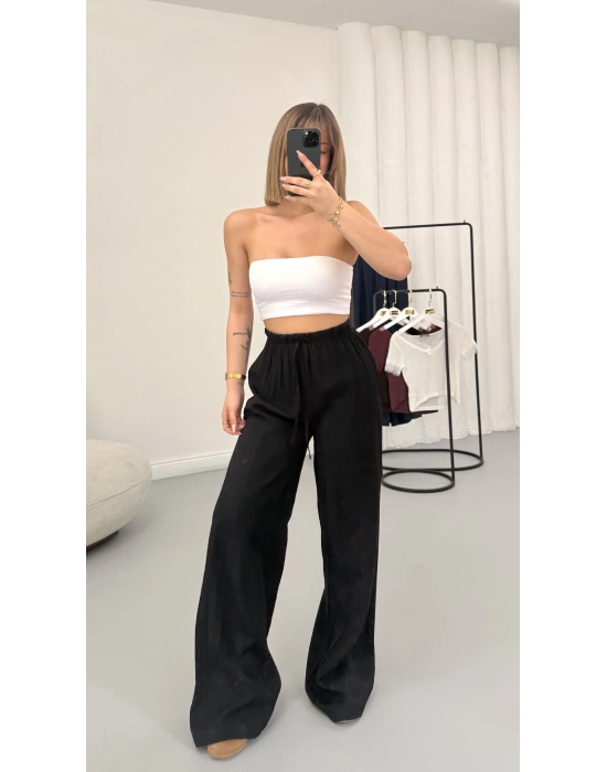 Oliver Salaş Pantolon - Siyah