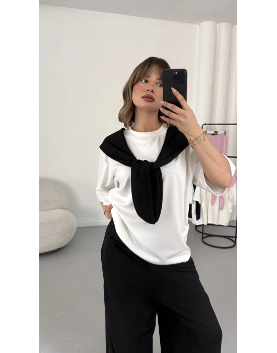 Gwen Parçalı Takım - Siyah