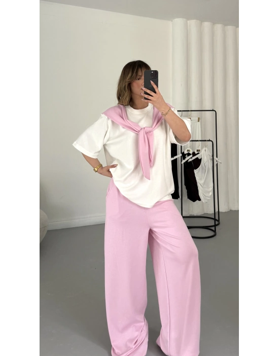 Gwen Parçalı Takım - Pembe