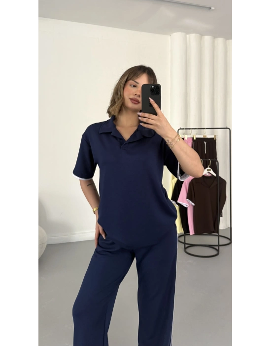 West Polo Yaka Takım - Lacivert