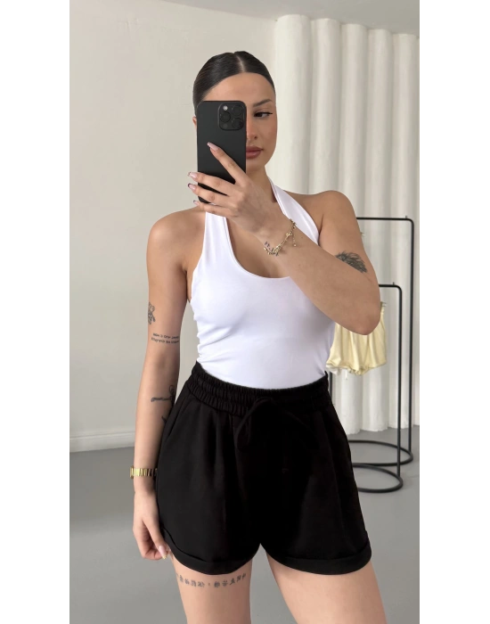 Jerry Basic Şort - Siyah