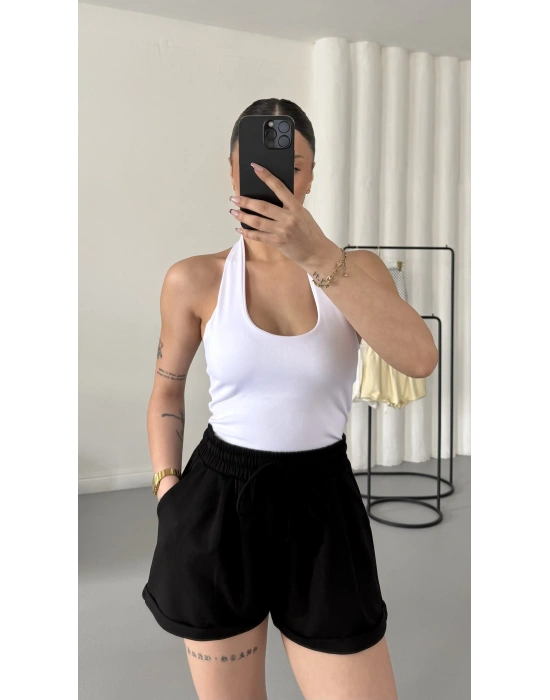 Jerry Basic Şort - Siyah