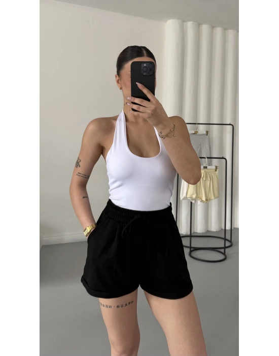 Jerry Basic Şort - Siyah