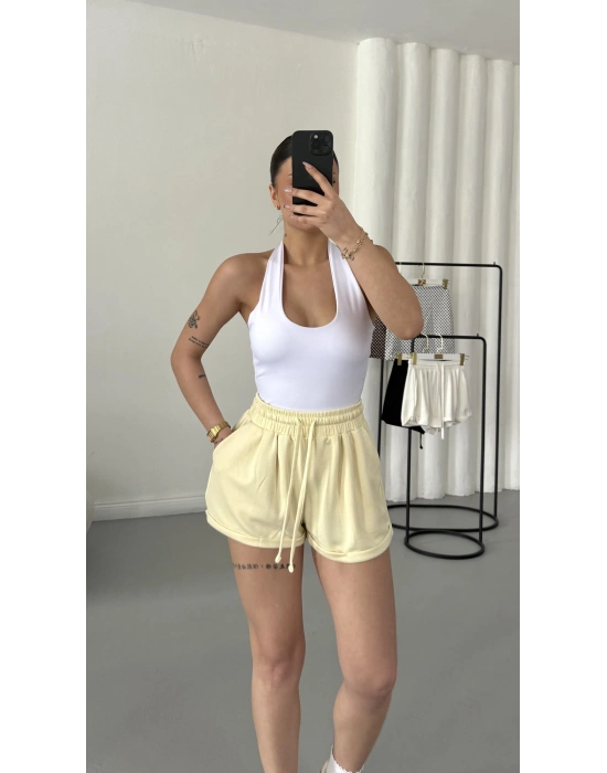 Jerry Basic Şort - Sarı