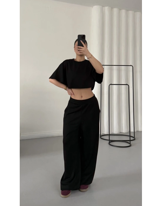 Cleo Salaş Takım - Siyah