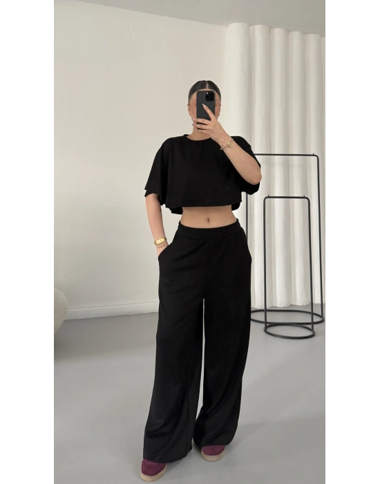 Cleo Salaş Takım - Siyah