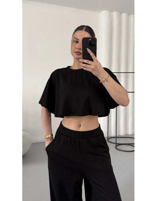 Cleo Salaş Takım - Siyah