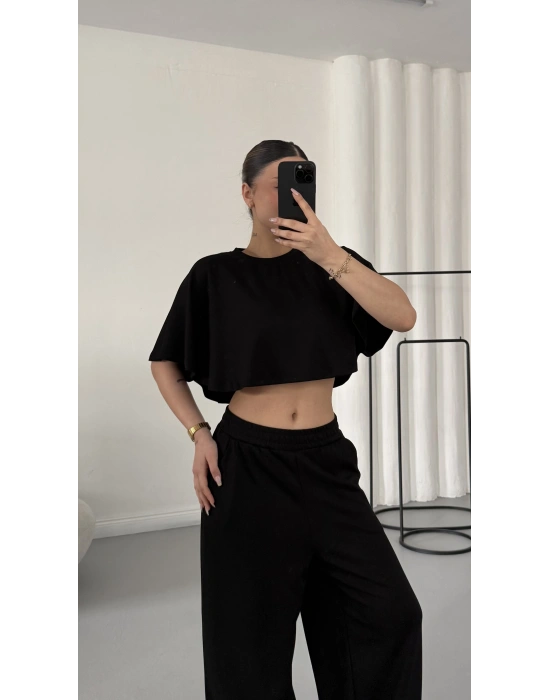 Cleo Salaş Takım - Siyah