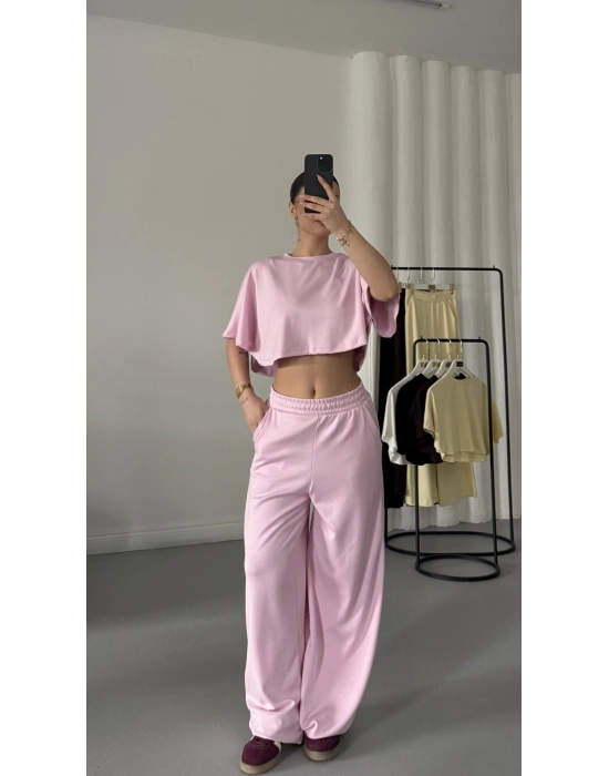Cleo Salaş Takım - Pembe