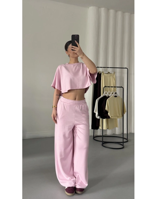 Cleo Salaş Takım - Pembe